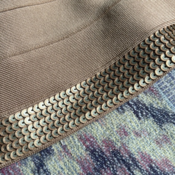 Herve Leger Women's Sachie Sequined Bandage Dress - Picture 9 of 13